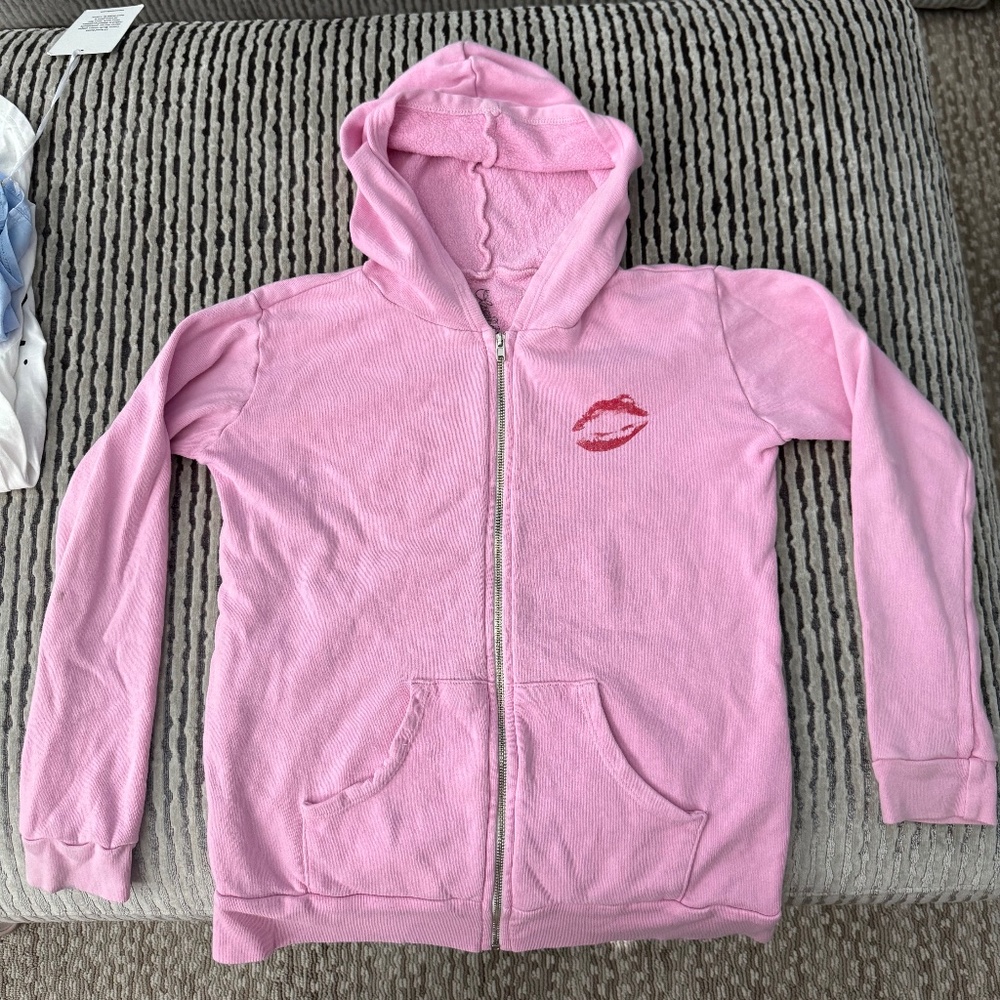 Lauren Moshi Girls Lips Sweatshirt size 10